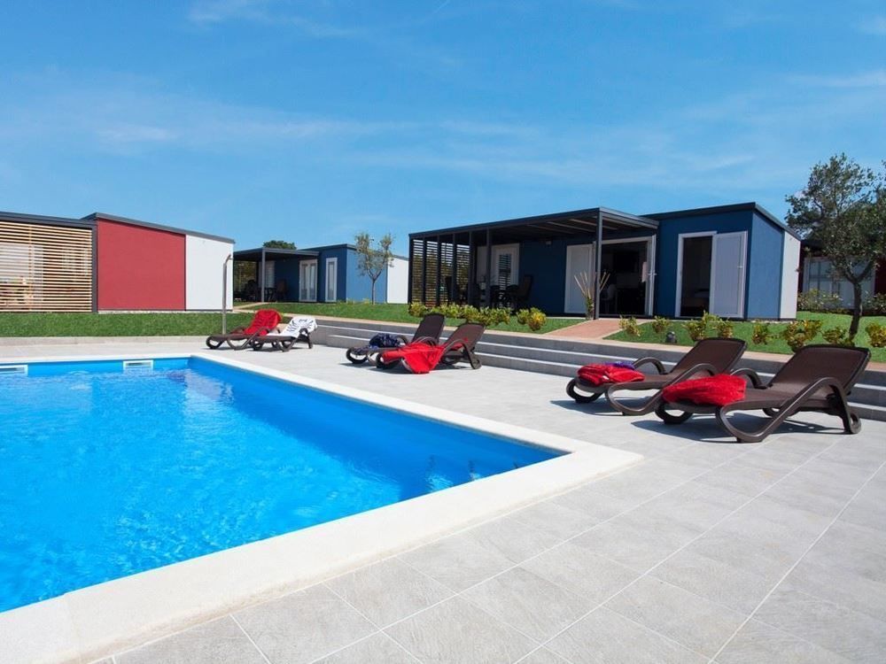 Kastanija Mobile Homes Novigrad Istria 外观 照片